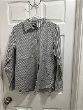 Lauren Ralph Lauren Stripe Easy Care Cotton Shirt